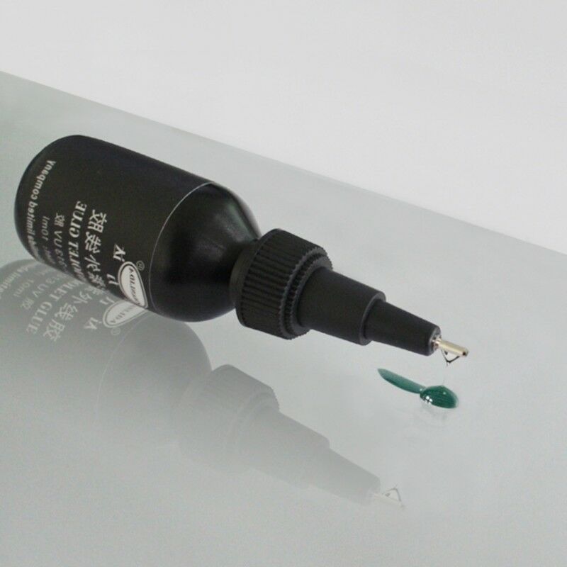 Ultraviolet Glue UV Light Adhesive Strong Bonding For Ceramic Glass Crystal New