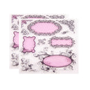 2pcs Floral Transparent Clear TPR Stamp for Seal DIY Scrapbooking Photo FZQ