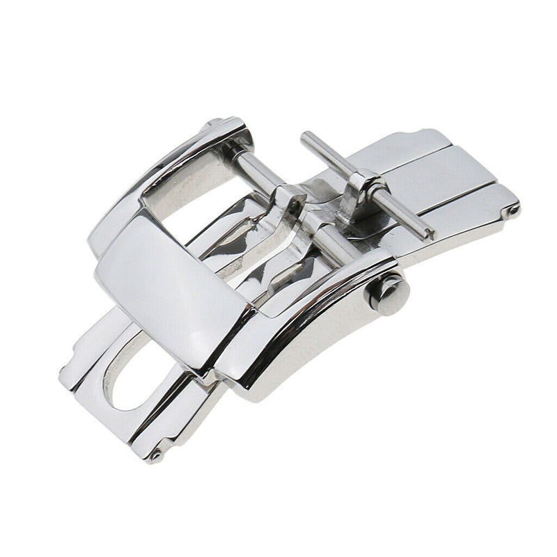 1 piece stainless steel buckle with pin screw-in pin buckle for leather watch