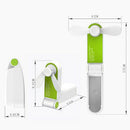 Handheld Mini Fan Portable Folding Pocket Fan Usb Rechargeable Or Battery O