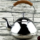 2L Stainless Steel Traditional Hob Kettle for Home, Camping, Boat