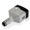 USB Car Charger Adapter Converter for Mobile Lighter DC12V / 24V to 220V Bl W8S1