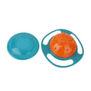 Rotate Bowl Gyroscope Flying Disk Bowls Baby 360 Rotating Feeding Bowl
