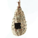 Natural grass of woven hanging Birdhouse nest birds house of straw bird hou