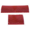 Set Of 2pcs Rubber Painting Tool With Wood
