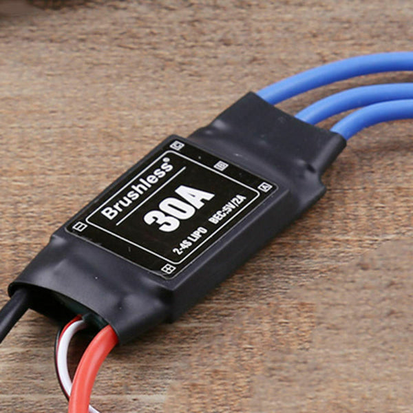 2-4s 30A Brushless Electric Adjustment, No Plug Required