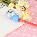 Bulb style emotion plastic pencil sharpener kids gift stationery school suppl â„–[