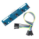 5 channel Infrared Reflective Sensor TCRT5000 KIT Barrier Line Track ModuleJ  FT
