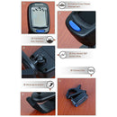 Clip-on Digital Crown LCD Tuner for Classic Folk Acoustic Guitar Chromatic A