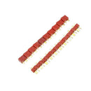 10 Pairs Non-slip TPlug Male and Female Connectors for RC Lipo Battery Red