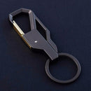 Carabiner Key Ring Alloy Metal Spring Locking Clip Chain Holder-Keys