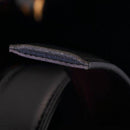 Fashion Luxury Men PU Leather Belt Wristband Strap Without Automatic Buckle Kit