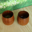 180ml Primitive Handmade Natural Spruce Wood Wooden Cup Mug Breakfast Beer