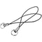 Lot of 100 Pieces Portable Lanyard in Nylon for Telephone Tether Cord of Ph T4X8