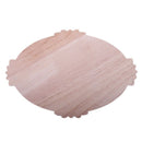210x150x15mm Unpainted Wood Carved Corner Onlay Applique Furniture Home Dec R8P1