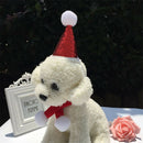 Charming Cone Red Hats For Pets Dogs Cats Birthday Party Hats with Neckerchief