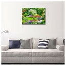 DIY 5D Diamond Embroidery Painting Kit Lakeview Swan Home Deco: Multicolor