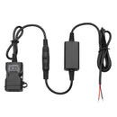 12V-24V Car Waterproof Lighter Socket Dual 3.1A USB Port Charger Power Out NWS