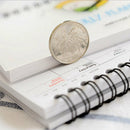 Cartoon Weekly Plan Schedule Spiral Coil Books Diary Notebook Transparen VXO