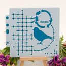 Flower Spray Mold DIY Scrapbook Stencils Cake Coffee Decor Kitchen Bakery
