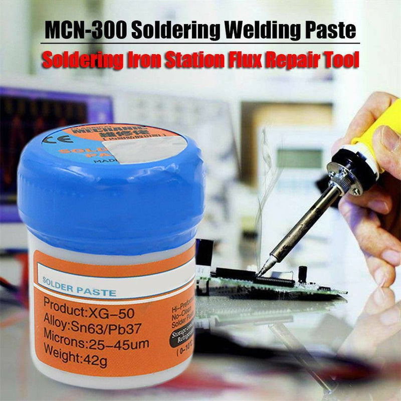 XG-50 42g Repair Solder Welding Mechanic Flux Paste Grease Sn63 Pb37 25-45um AU