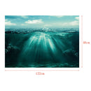Aquarium Background Ocean Sea Poster   Tank Wallpaper Ornament 122x46cm