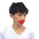 Novelty Big Mouth Funny April Fool's Day Thick Big Mouth Halloween Horror Mas FT