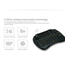 X3 Battery 2.4G Aerial Flying Mouse Intelligent Controller Mini Keyboard