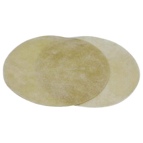 2Pcs Buffalo Leather African Wooden Drum Skin Leather Professional Percussion
