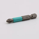 10pcs 50mm Anti Slip Hex Shank PH2 Cross Head Screwdriver Bits Tools (Blue)
