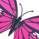 12pcs PVC Butterfly Wall Stickers Wedding Party Butterflies Deor Rose Red