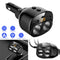 2-Way Cigarette Lighter Socket Splitter Dual USB + PD Charger Power Adapter Car