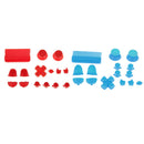 2 Set Handdle Grip Cap Buttons Easy to Install for Sony PS4 Gamepad Console