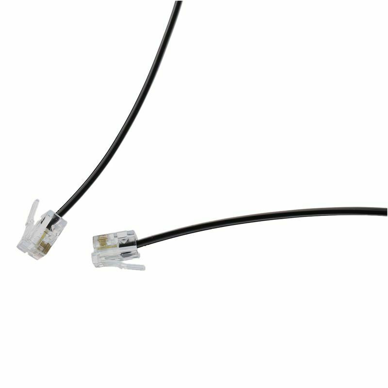 RJ11 6P4C Telephone Cable Cord ADSL Modem 2 Meters T3I3
