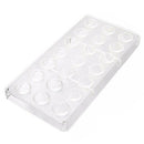 21 Bell Shaped Clear Polycarbonate Mould Chocolate Jelly Candy Mold Tray Ne I3B7