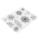 Snowflake Transparent Stamp Seal for DIY Photo Album Decorative Card Making