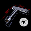 Triangle Key Wrench Train Electrical Cabinet Elevator Door Key M&O