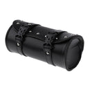 BLACK UNIVERSAL ROLL BARREL TOLL BAG LUGGAGE SADDLEBAG FOR