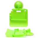 Fad Holder Roll Paper Tissue Box Sucker Toilet Paper Bathroom Wall Mounted <