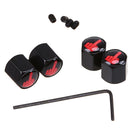 1 Set Anti-theft Auto Car Wheel Tire Air Pressure Valve Stems Cap Dust Cover New