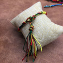 2020 Hot Multi Color Buddhist Handmade Knots Lucky Rope Bracelet Adjustable