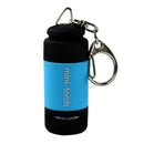 Portable Handheld Mini LED Flashlight Keychain for Hiking Night Party Blue