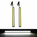 1 PAIR 12V LED DRL DAYTIME RUNNING LIGHTS FOG COB CAR WHITE DAY LAMP DRIVIN S0L8