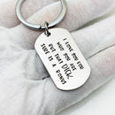 Key Chain For Boyfriend I Love You For Who You Are Creative New Gift Key Ring