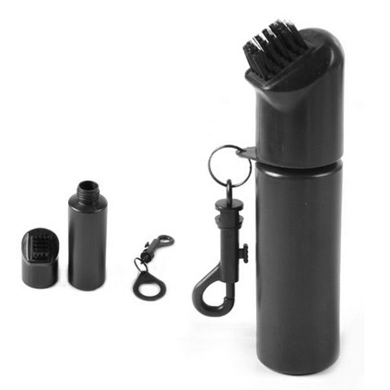 Golf Club Scrub Wet Cleaning Brush Washer Refillable Water Bottle w Bag ClipTDES