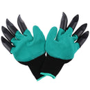 1 Pair Garden Gloves Plastic Rubber Glove With Claws Quick Easy Digging Plantin@