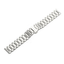 Stainless Steel Wristband and Butterfly Closure For for HUAWEI Watch Sliver