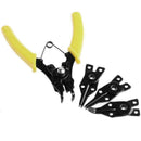 4in1 For 3/8"-2" Snap Ring Pliers Plier Set Circlip Hot To Combination N8A9 X3H4