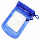 Waterproof Bag Dry Pouch Protector Cover For Cellphone Mobile Swimming Blue