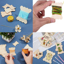 Floss Bobbins for Embroidery Floss Organizer, Cross-Stitch Bobbins Card Thread